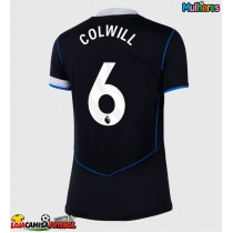 Camisa de Futebol Chelsea Levi Colwill #6 Equipamento Alternativo Mulheres 2025-26 Manga Curta
